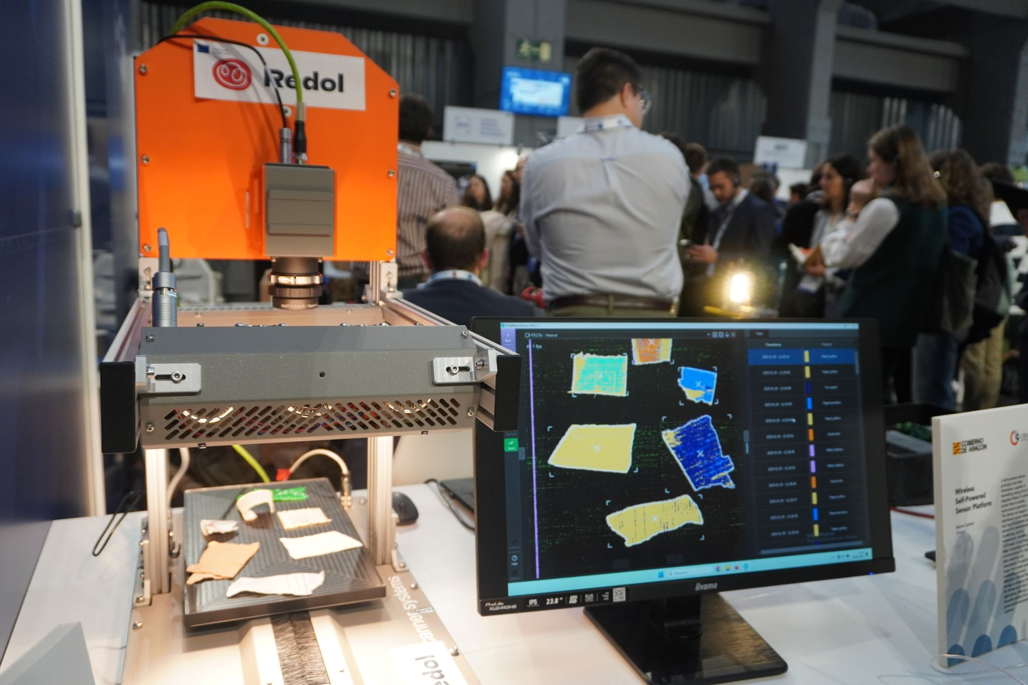 REDOL booth at the S4i | Science for Industry event